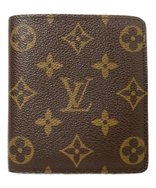LOUIS VUITTON（ルイ ヴィトン）LOUIS VUITTON (ルイ ヴィトン) 2つ折り財布 ブラウンの古着・服飾アイテム