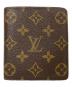 LOUIS VUITTON（ルイ ヴィトン）の古着「2つ折り財布」｜ブラウン