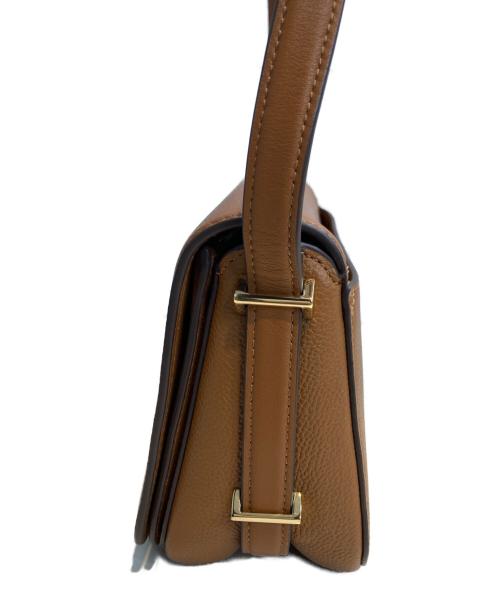 Kate Spade（ケイトスペード）Kate Spade (ケイトスペード) リブスモールフラップクロスボディ グレーの古着・服飾アイテム