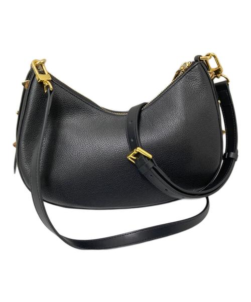 Kate Spade（ケイトスペード）Kate Spade (ケイトスペード) リブスモールフラップクロスボディ ブラック サイズ:下記参照の古着・服飾アイテム