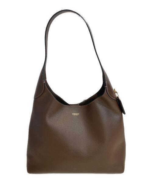 COACH（コーチ）COACH (コーチ) ブルックリンショルダーバッグ34 ブラウンの古着・服飾アイテム