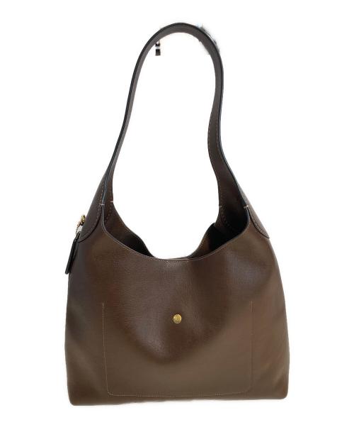 COACH（コーチ）COACH (コーチ) ブルックリンショルダーバッグ34 ブラウンの古着・服飾アイテム