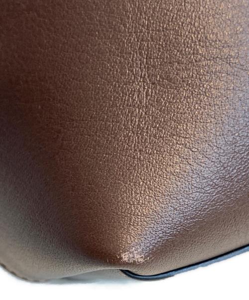 COACH（コーチ）COACH (コーチ) ブルックリンショルダーバッグ34 ブラウンの古着・服飾アイテム