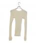 AURALEE (オーラリー) WOOL SOFT RIB CARDIGAN アイボリー サイズ:1：7000円