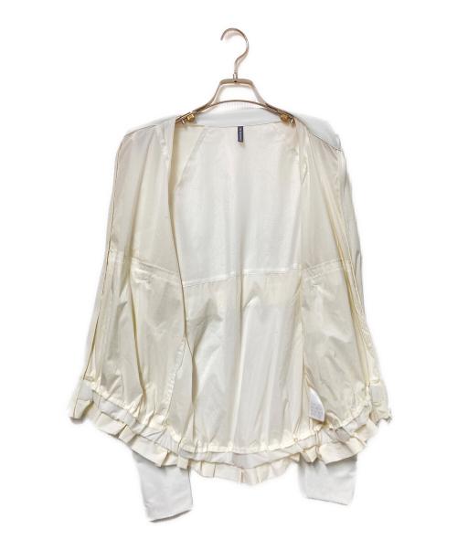 DANSKIN（ダンスキン）DANSKIN (ダンスキン) EN LAIR LIGHT JACKET ホワイト サイズ:Lの古着・服飾アイテム