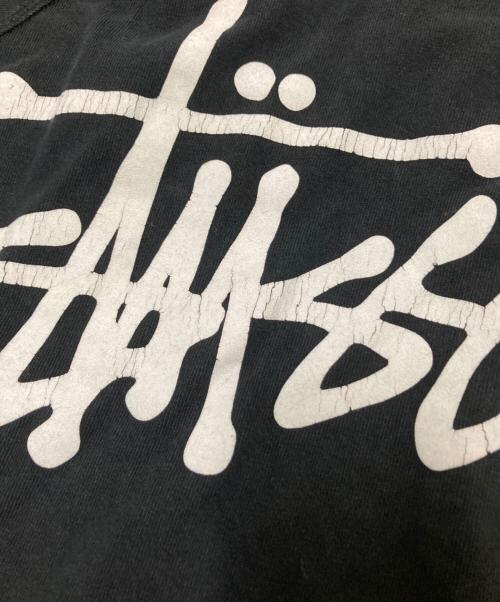 stussy（ステューシー）stussy (ステューシー) ジップアップパーカー ブラック サイズ:Mの古着・服飾アイテム