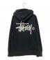 stussy (ステューシー) ジップアップパーカー ブラック サイズ:M：6000円