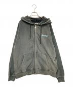 SUPPLIER×LHPサプライヤー×エルエイチピー）の古着「Cross Zip Hoodie」｜グレー