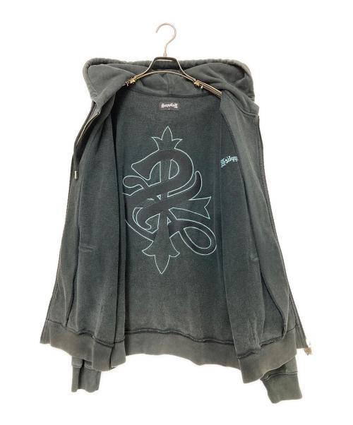 SUPPLIER（サプライヤー）SUPPLIER (サプライヤー) LHP (エルエイチピー) Cross Zip Hoodie グレー サイズ:Lの古着・服飾アイテム