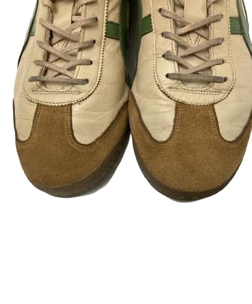 Onitsuka Tiger（オニツカタイガー）Onitsuka Tiger (オニツカタイガー) MEXICO 66 SD ベージュ×グリーン サイズ:27.5cmの古着・服飾アイテム