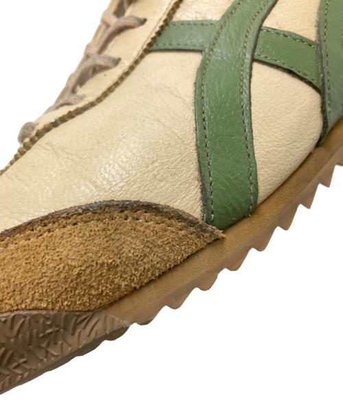 Onitsuka Tiger（オニツカタイガー）Onitsuka Tiger (オニツカタイガー) MEXICO 66 SD ベージュ×グリーン サイズ:27.5cmの古着・服飾アイテム