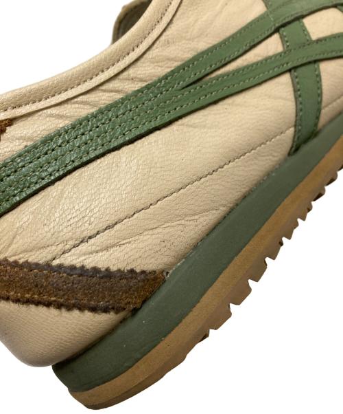 Onitsuka Tiger（オニツカタイガー）Onitsuka Tiger (オニツカタイガー) MEXICO 66 SD ベージュ×グリーン サイズ:27.5cmの古着・服飾アイテム