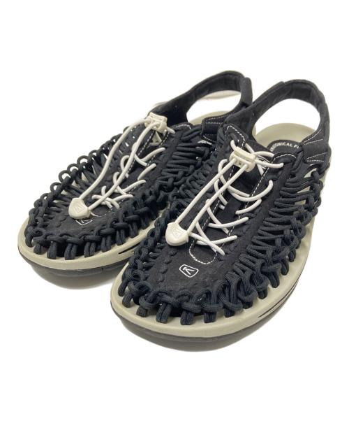 KEEN（キーン）KEEN (キーン) UNEEK ブラック×ホワイト サイズ:26.5㎝の古着・服飾アイテム