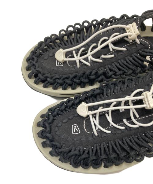 KEEN（キーン）KEEN (キーン) UNEEK ブラック×ホワイト サイズ:26.5㎝の古着・服飾アイテム