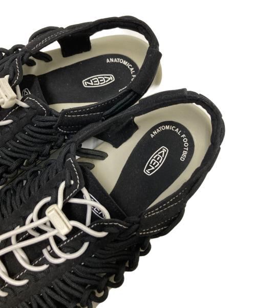 KEEN（キーン）KEEN (キーン) UNEEK ブラック×ホワイト サイズ:26.5㎝の古着・服飾アイテム
