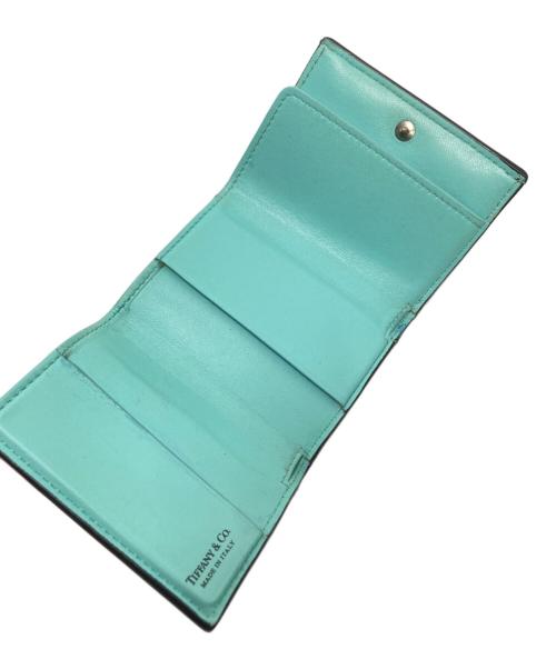 TIFFANY & Co.（ティファニー）TIFFANY & Co. (ティファニー) コンパクトウォレット ブラック サイズ:下記参照の古着・服飾アイテム