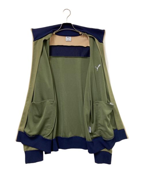PUMA（プーマ）PUMA (プーマ) SCYE (サイ) T7 Track Jacket オリーブ サイズ:XLの古着・服飾アイテム