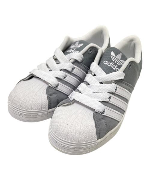 adidas（アディダス）adidas (アディダス) SST SUPERMODIFIED ホワイト×グレー サイズ:27.5cmの古着・服飾アイテム