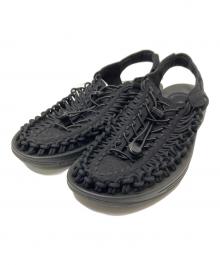 KEEN（キーン）の古着「ユニークメンズサンダル」｜ブラック