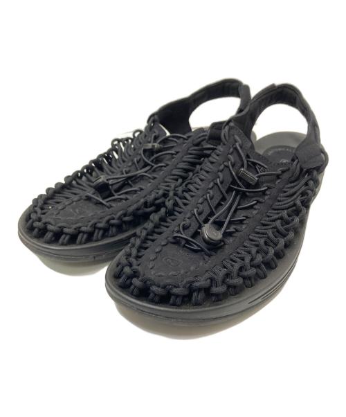 KEEN（キーン）KEEN (キーン) ユニークメンズサンダル ブラック サイズ:29.0cmの古着・服飾アイテム