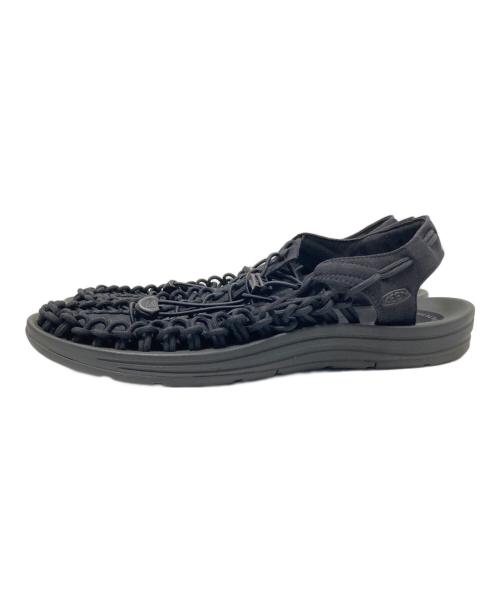 KEEN（キーン）KEEN (キーン) ユニークメンズサンダル ブラック サイズ:29.0cmの古着・服飾アイテム