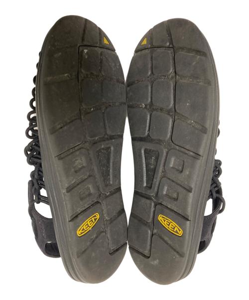 KEEN（キーン）KEEN (キーン) ユニークメンズサンダル ブラック サイズ:29.0cmの古着・服飾アイテム