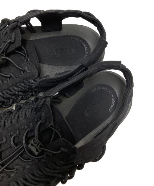 KEEN（キーン）KEEN (キーン) ユニークメンズサンダル ブラック サイズ:29.0cmの古着・服飾アイテム
