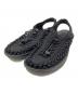 KEEN（キーン）の古着「ユニークメンズサンダル」｜ブラック