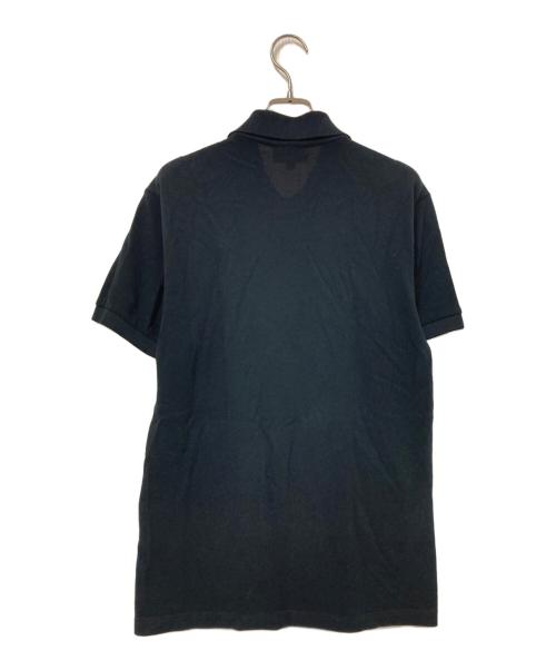 LACOSTE（ラコステ）LACOSTE (ラコステ) カラーワッペンポロシャツ ブラック サイズ:US:XSの古着・服飾アイテム