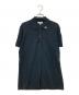 LACOSTE（ラコステ）の古着「カラーワッペンポロシャツ」｜ブラック