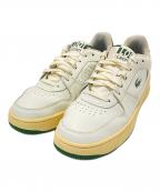 LACOSTEラコステ）の古着「ローカットスニーカー」｜ホワイト×グリーン