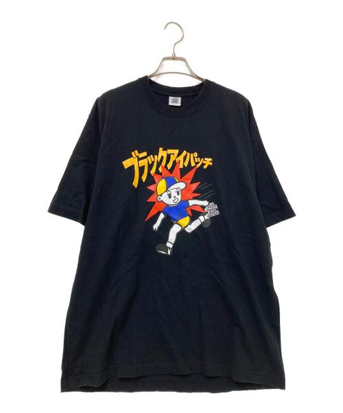 BlackEyePatch（ブラックアイパッチ）BlackEyePatch (ブラックアイパッチ) プリントTシャツ ブラック サイズ:Lの古着・服飾アイテム