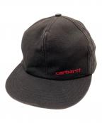CarHarttカーハート）の古着「80-90‘Sコットンダックキャップ」｜ブラック