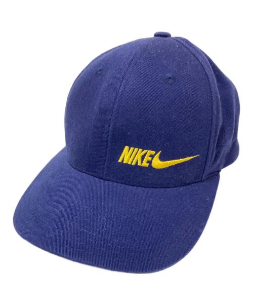 NIKE（ナイキ）NIKE (ナイキ) 90sロゴ刺繍キャップ ネイビー サイズ:下記参照の古着・服飾アイテム