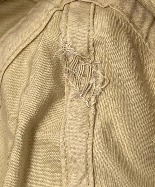 POLO RALPH LAUREN（ポロ・ラルフローレン）POLO RALPH LAUREN (ポロ・ラルフローレン) ロゴ刺繍キャップ グリーン×ベージュ サイズ:下記参照の古着・服飾アイテム