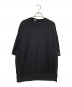 N.HOOLYWOODエヌ ハリウッド）の古着「オーバーサイズTシャツ」｜ブラック