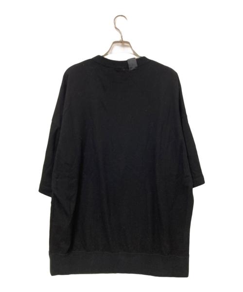 N.HOOLYWOOD（エヌ ハリウッド）N.HOOLYWOOD (エヌ ハリウッド) オーバーサイズTシャツ ブラック サイズ:38の古着・服飾アイテム