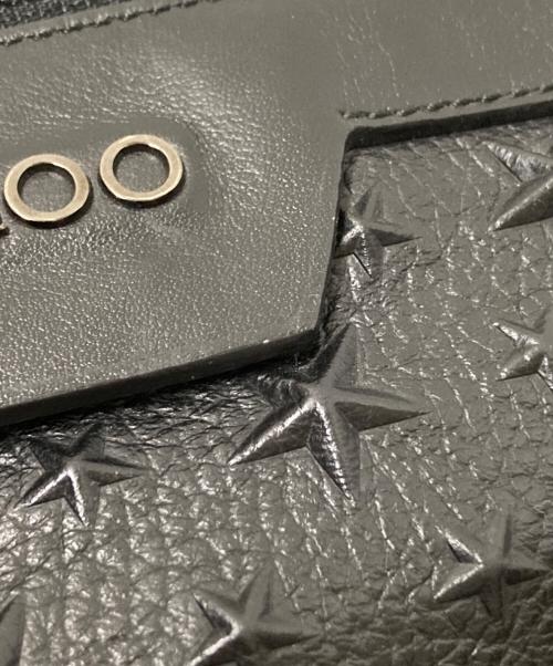 JIMMY CHOO（ジミーチュウ）JIMMY CHOO (ジミーチュウ) スターエンボスボディバッグ ブラック サイズ:下記参照の古着・服飾アイテム