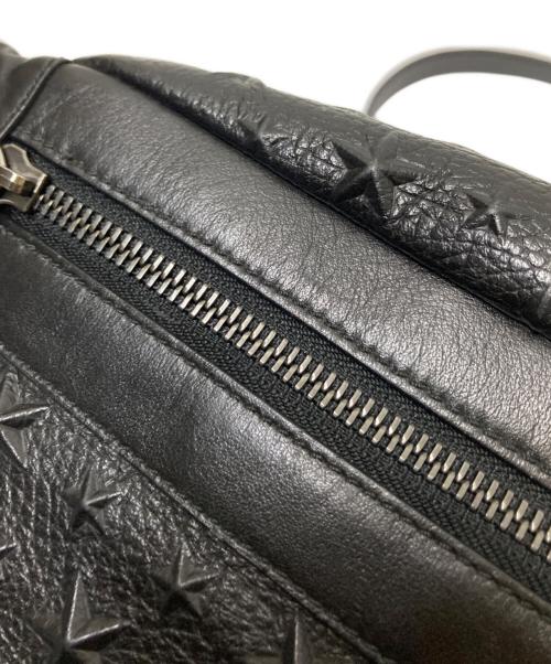 JIMMY CHOO（ジミーチュウ）JIMMY CHOO (ジミーチュウ) スターエンボスボディバッグ ブラック サイズ:下記参照の古着・服飾アイテム