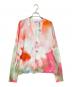 Desigual（デシグアル）の古着「タイダイ花柄カーディガン」｜ピンク
