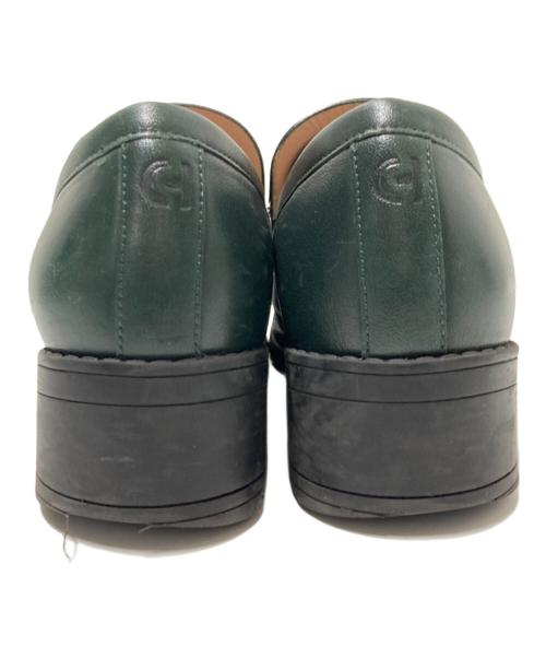 COLE HAAN（コールハーン）COLE HAAN (コールハーン) カメア ラグ スリッポン ローファー グリーン サイズ:6 1/2Bの古着・服飾アイテム