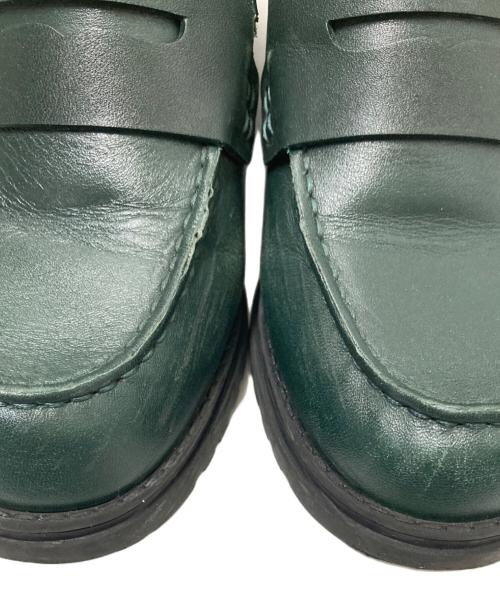 COLE HAAN（コールハーン）COLE HAAN (コールハーン) カメア ラグ スリッポン ローファー グリーン サイズ:6 1/2Bの古着・服飾アイテム