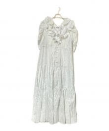 Snidel×新木優子（スナイデル×アラキ ユウコ）の古着「コラボワンピース」｜ホワイト