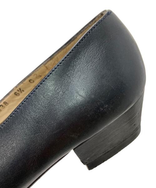 Salvatore Ferragamo（サルヴァトーレ フェラガモ）Salvatore Ferragamo (サルヴァトーレ フェラガモ) ヴァラリボンパンプス ブラック サイズ:6 1/2の古着・服飾アイテム