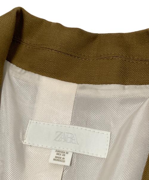 ZARA（ザラ）ZARA (ザラ) セットアップスーツ ブラウン サイズ:Mの古着・服飾アイテム