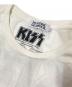 中古・古着 Hysteric Glamour (ヒステリックグラマー) KISS (キッス) コラボプリントTシャツ ホワイト×ブラック サイズ:S：6000円