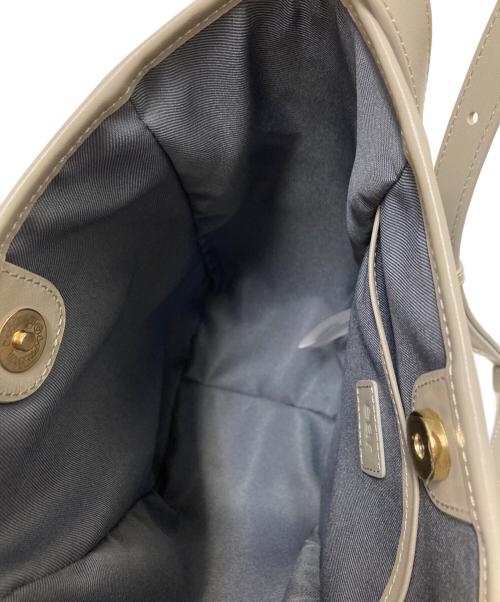 EAR（イア）EAR (イア) カウレザーハラコ切替ショルダーバッグ グレー サイズ:下記参照の古着・服飾アイテム