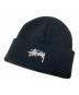 stussy（ステューシー）の古着「ニット帽」｜ブラック