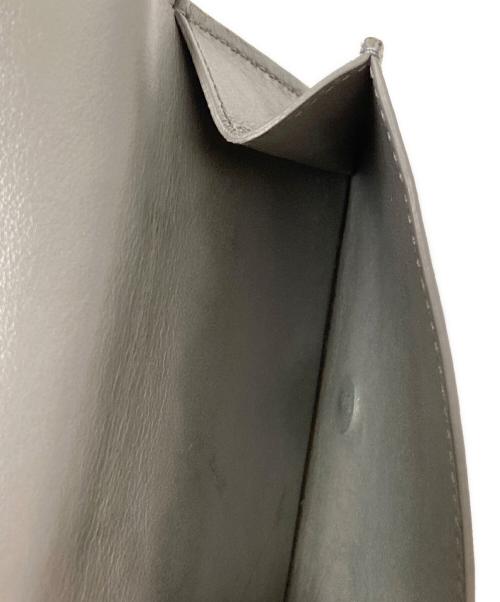 BOTTEGA VENETA（ボッテガベネタ）BOTTEGA VENETA (ボッテガベネタ) イントレチャート 3つ折り財布 グレー サイズ:下記参照の古着・服飾アイテム
