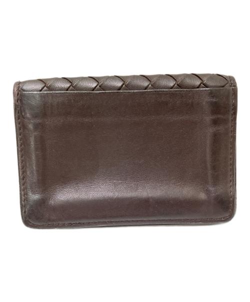 BOTTEGA VENETA（ボッテガベネタ）BOTTEGA VENETA (ボッテガベネタ) カードケース ブラウン サイズ:下記参照の古着・服飾アイテム